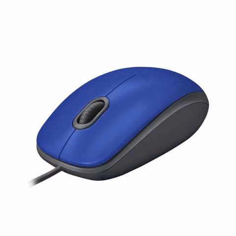 Mouse Silencioso Logitech M110 - Azul - Imagen 2