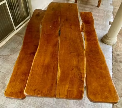 Mesa rústica 300x95 cm - Imagen 3