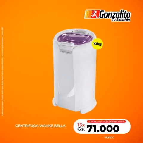Centrifugadora Wanke Bella