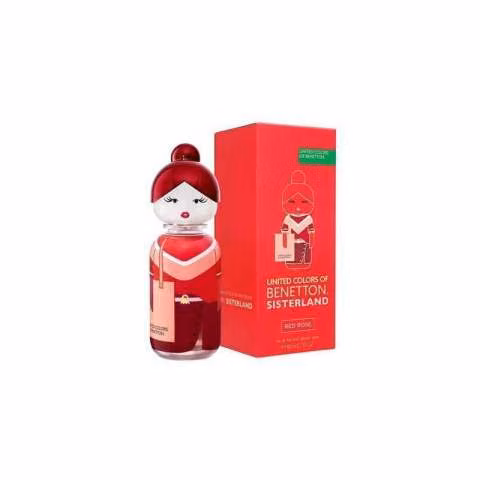 Benetton sisterland red rose 80ml
