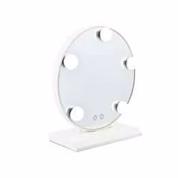 Espejo con luz led carga usb