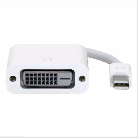 Adaptador Apple Mini DisplayPort a DVI hembra