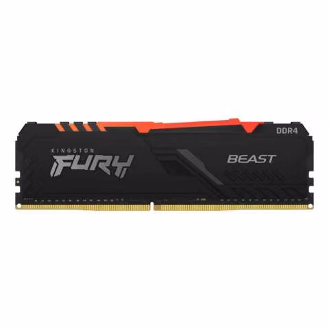 Memoria RAM DDR4 Fury Beast 8GB 2666Mhz RGB