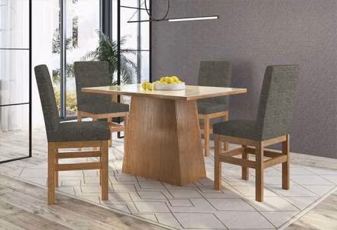 Mesa Zamarchi 144 con 4 sillas