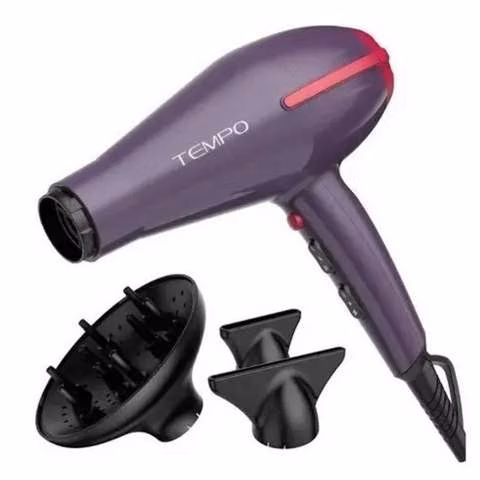 Secador de pelo gama tempo caramic profesional 2200w c/ difusor - Imagen 2