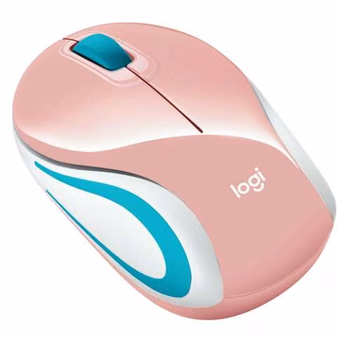 Mouse Wireless Logitech M187 - Blossom - Imagen 2