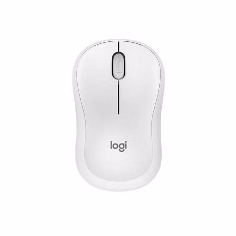 Mouse Wireless Silencioso Logitech M220 - Off white