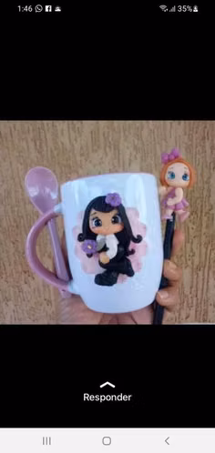 Tazas personalizadas en porcelana fría