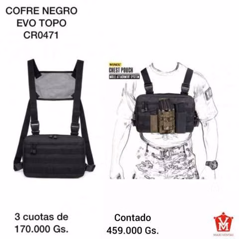 Chaleco táctico Cofre Desert Evo Top CR0471 - Imagen 2