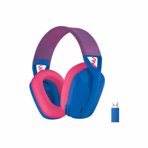 Headset Wireless Logitech G435 - Azul / Frambuesa - Imagen 2
