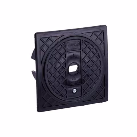 Caja de inspección plástica p/ jabalina 15x15x7