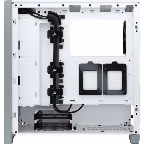 Gabinete Corsair 4000D vidrio templado blanco - Imagen 3