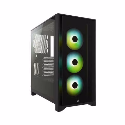 Gabinete Corsair 4000X rgb negro