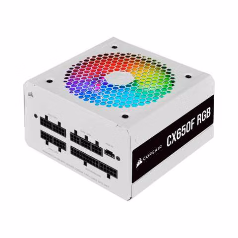 Fuente Corsair CX-F650W rgb blanco