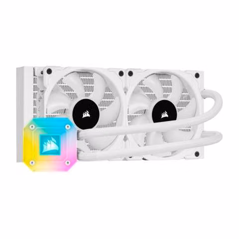 Hydrocooler Corsair H100i Elite Capellix blanco