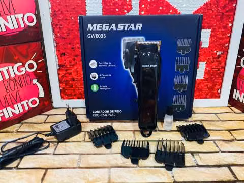 Corta pelo profesional recargable Mega Star