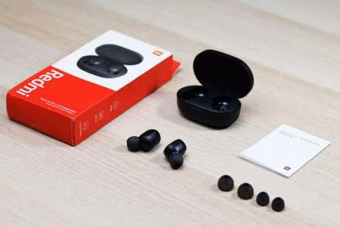 Auricular Xiaomi Redmi Airdots 2 bluetooth negro - Imagen 3