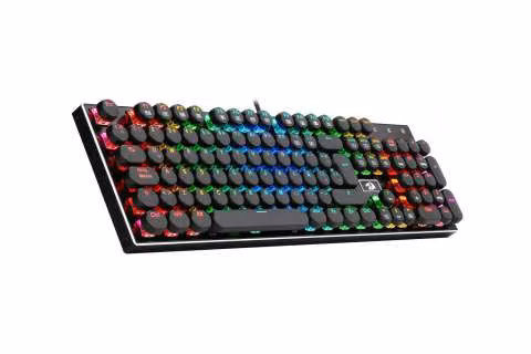 Teclado Mecánico Redragon Devarajas Round Keys (Inglés) - Imagen 3