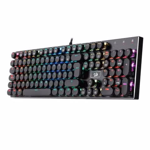 Teclado Mecánico Redragon Devarajas Round Keys (Inglés) - Imagen 2