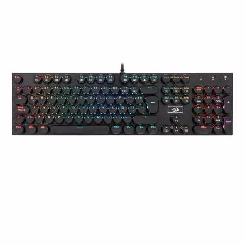 Teclado Mecánico Redragon Devarajas Round Keys (Inglés)
