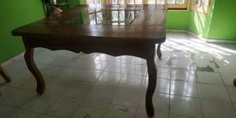 Mesa de madera maciza - Imagen 2