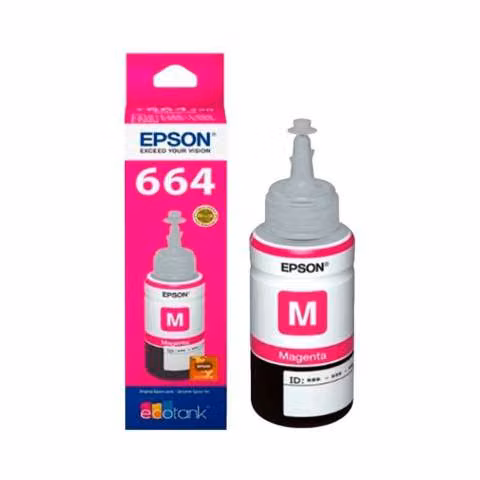 Tinta epson t magenta l1xx/l2xx/l3xx/l5xx 70ml