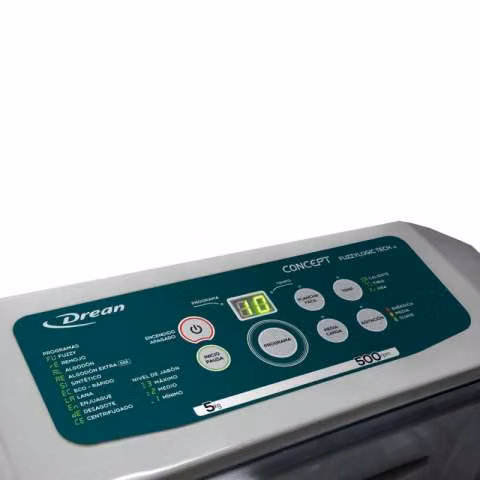 Lavarropas automático carga superior Drean 5 kilos