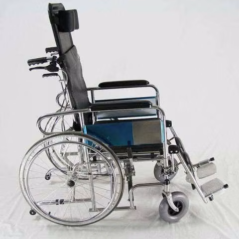 Silla de ruedas ortopédica con relajación de piernas