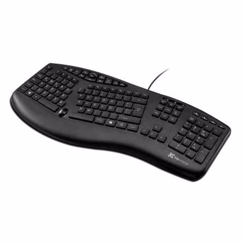 Teclado ergonomico Klip Majestik