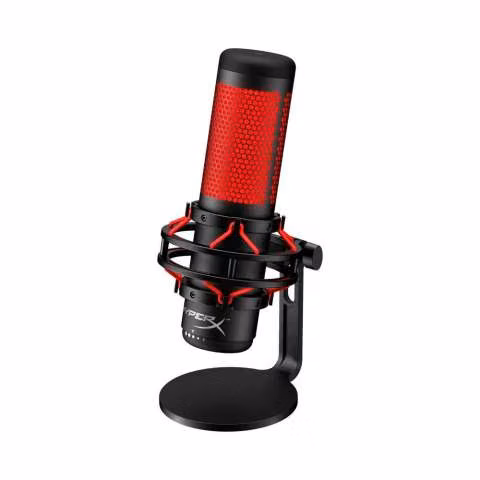 Micrófono HyperX QuadCast RGB - Rojo