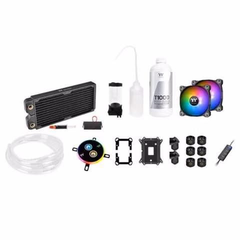 Kit hydrocooler Para CPU Thermaltake Pacific C240 DCC Intel/AMD - Imagen 2
