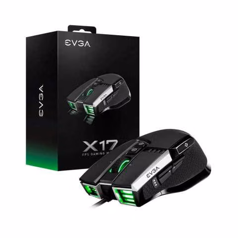 Mouse Gamer EVGA X17 Gaming Mouse - Negro
