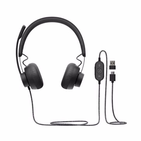 Headset Logitech Zone Wired - Imagen 2