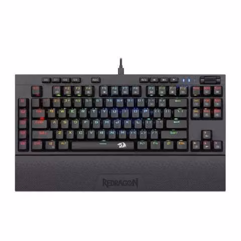Teclado Mecánico Redragon Broadsward (Ingles) - Negro