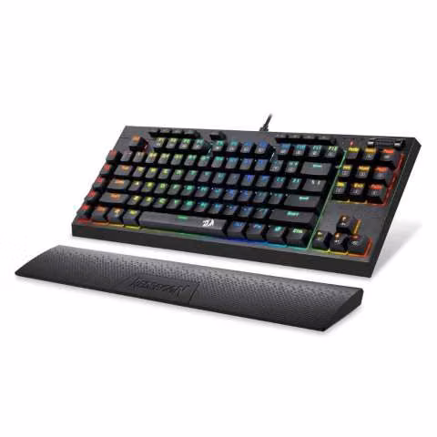 Teclado Mecánico Redragon Broadsward (Ingles) - Negro - Imagen 2