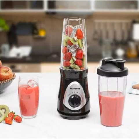 Licuadora Mondial Pratic Shacke Personal Blender 2 velocidades 300 Watts