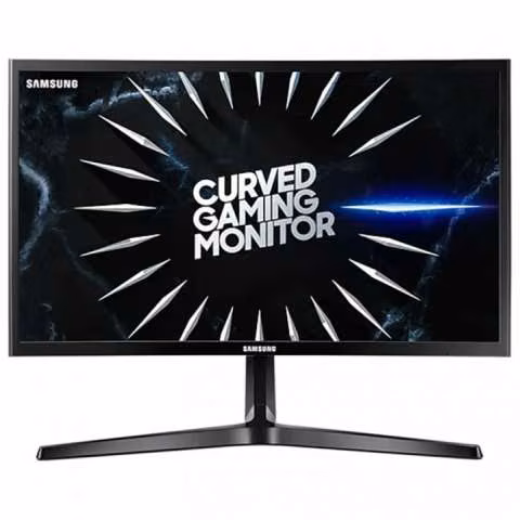 Monitor gamer curvo Samsung LC24RG50FQLXZX 24 pulgadas full HD 144Hz