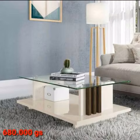 Mesa centro con vidrio templado - Imagen 3