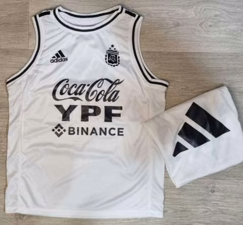 Camiseta de basketball Argentina 3 estrellas