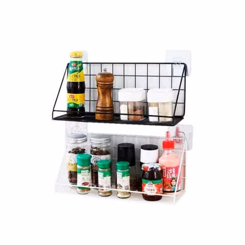 Organizador para cocina y baño de metal  cm