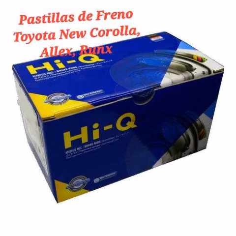 Pastillas de freno coreano Toyota Corolla, Runx, Allex