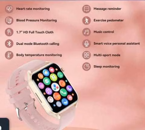 Reloj Smartwatch Glifo AE Negro