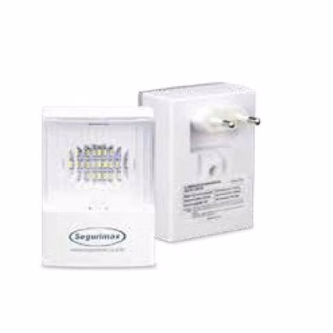 Luz de emergencia leds 50 lm portatil c/ enchufe