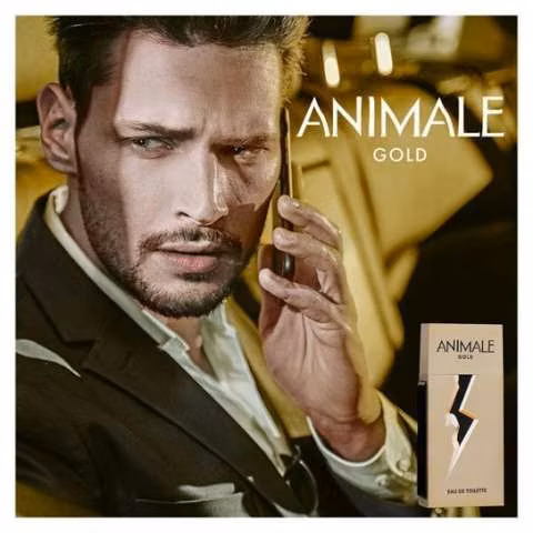 Animale Gold masculino eau de toilette 100ml