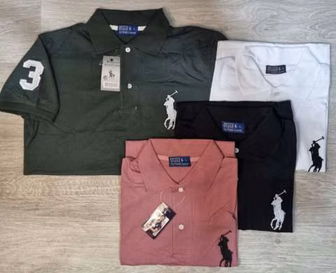 Remera con cuello para caballero - Imagen 3