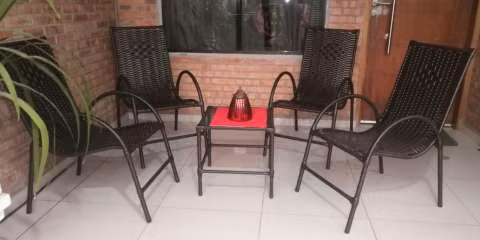 Juego de jardín símil rattán MG02