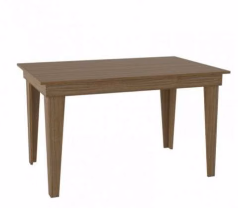 Mesa comedor rectangular 120x80cm
