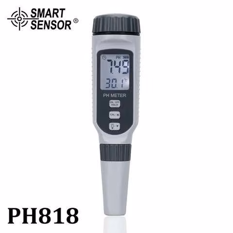 Medidor de pH uso profesional 2 en 1 smart sensor PH818