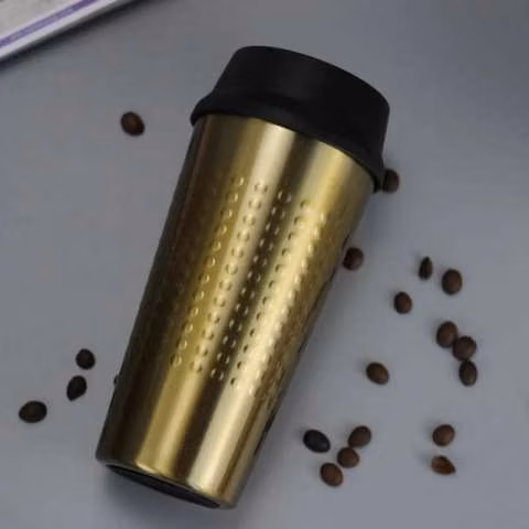 Hoppie de acero inoxidable 350ml 18x8cm