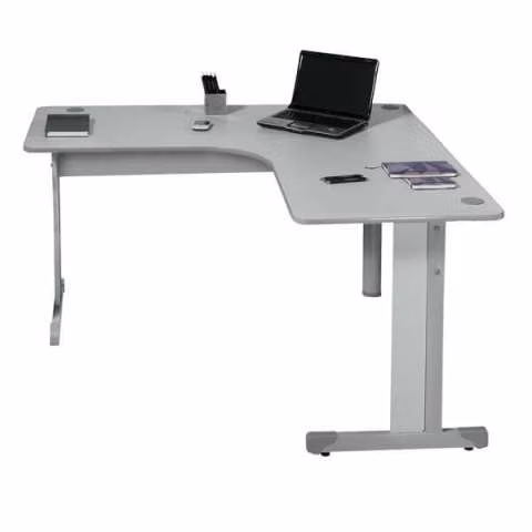 Mesa de trabajo Delta Giobel gris